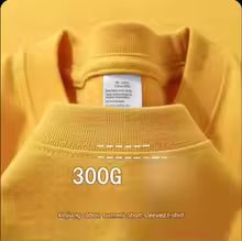 Men T Shirt Heavy-duty Cotton Round Neck Half Sleeve Breathable Tops