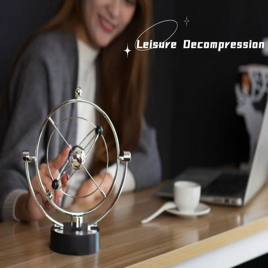 Celestial Orbital Otnament Office Desk Ornaments Galaxy Perpetual Motion Instrument