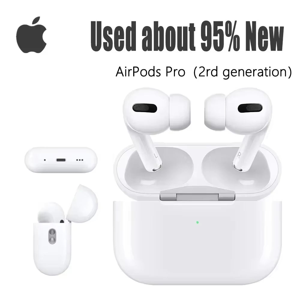 Original Apple AirPods Pro(2 Gen) Wireless Headphone Bluetooth Earphone In Ear